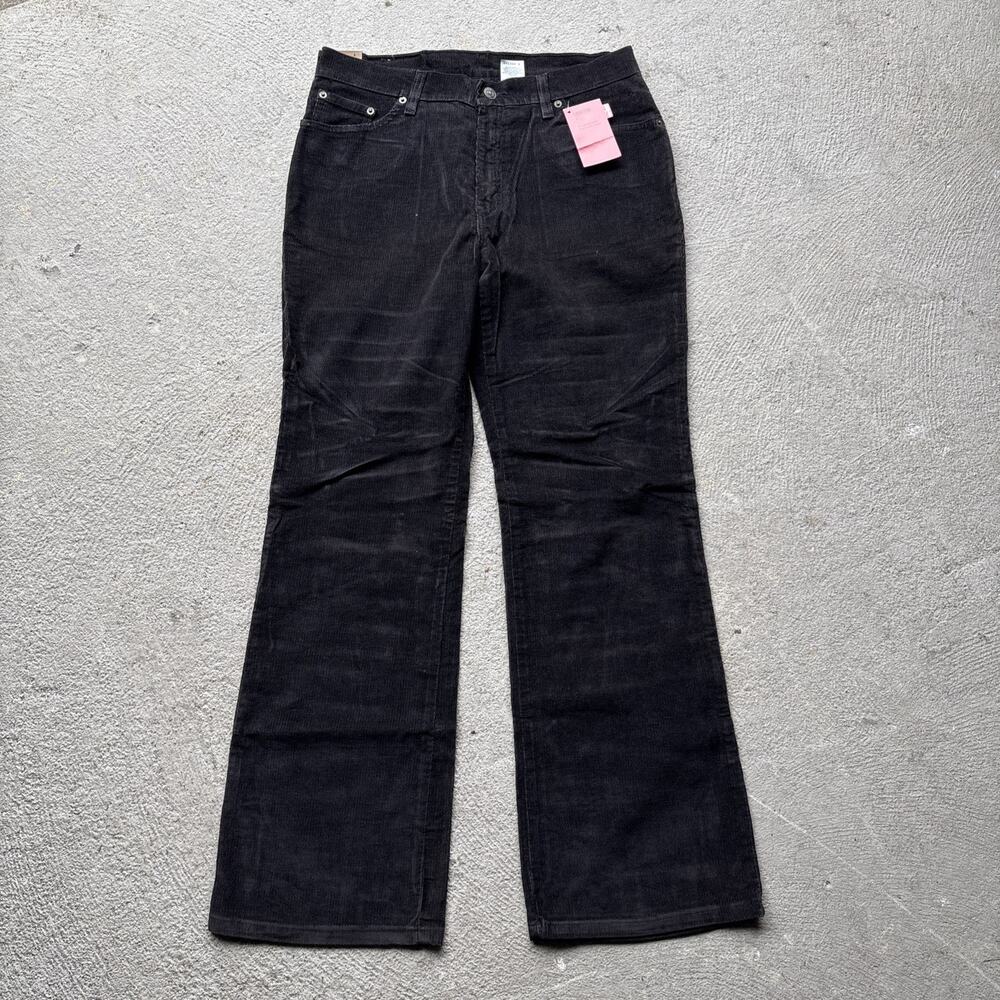 Vintage 90s Levi’s 517 Bootcut Corduroy Pants Womens USA 11 JR Dark Brown 33x31